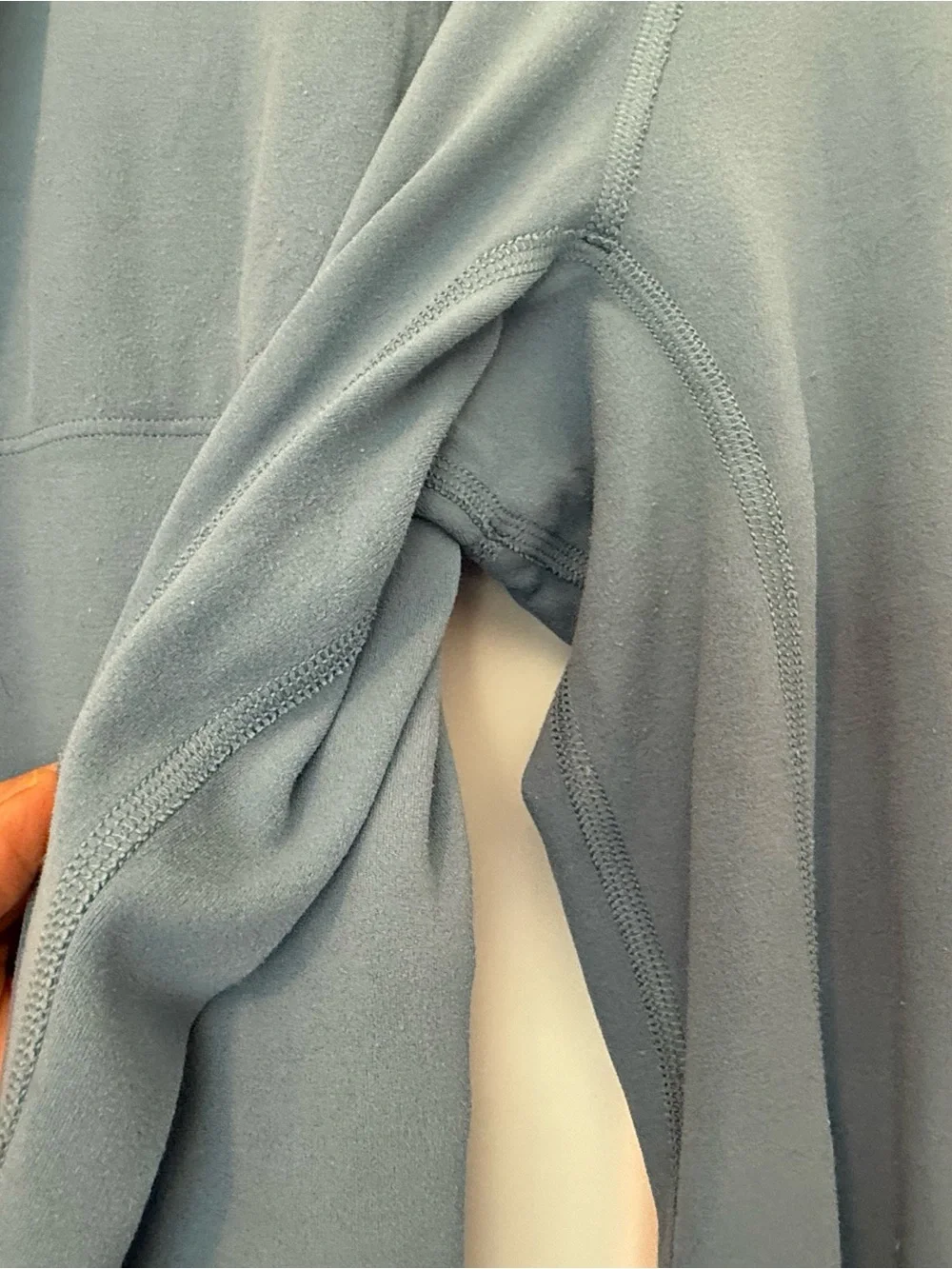 lululemon athletica Wide-Leg High-Rise Pant — Utility Blue -Used Good